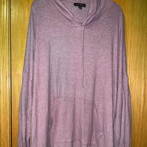 Lane Bryant Long Sleeve Hooded Shirt Size 22/24